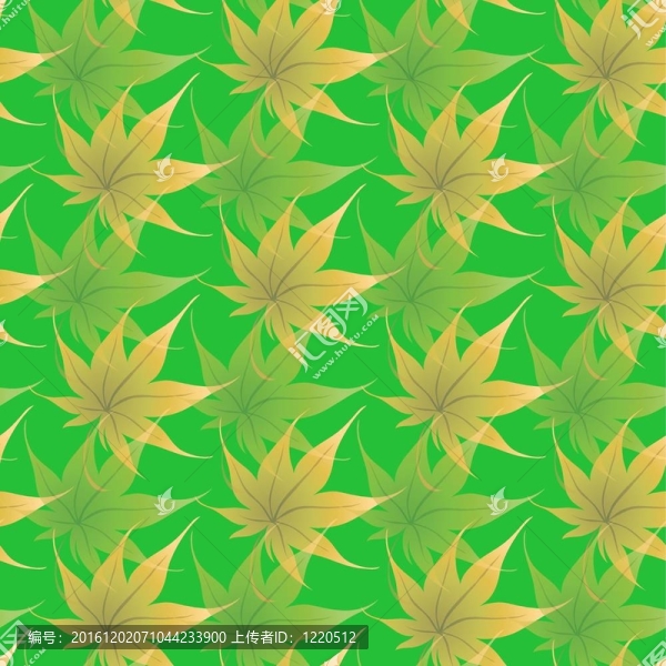 帶有植物卷葉的壁紙