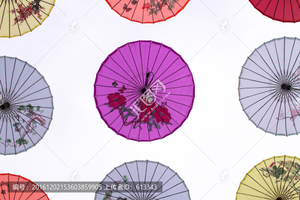 花傘與圖案