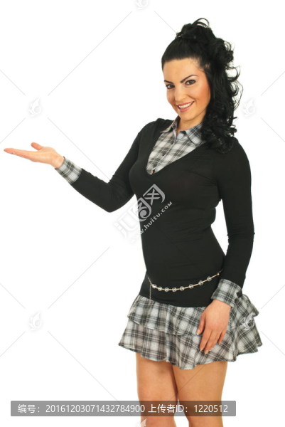 有吸引力的女人做演講