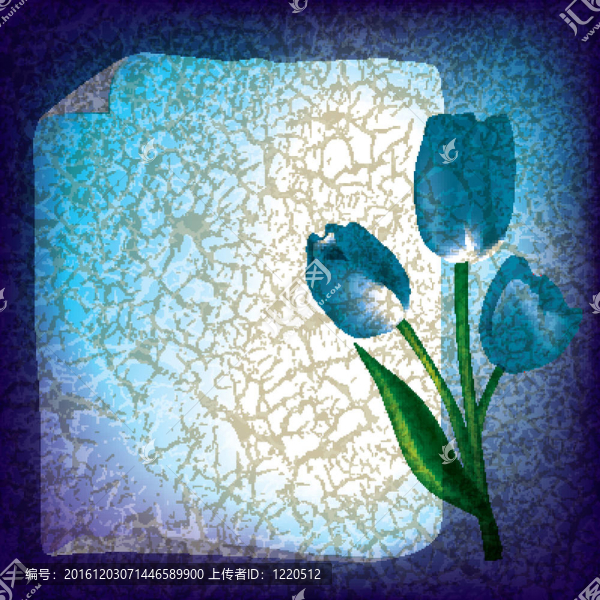 摘要花卉插圖