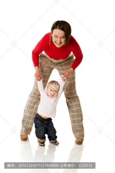 快樂的母親