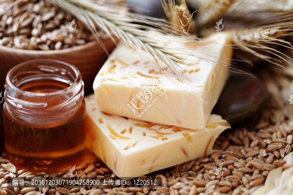 蜂蜜小麥皂