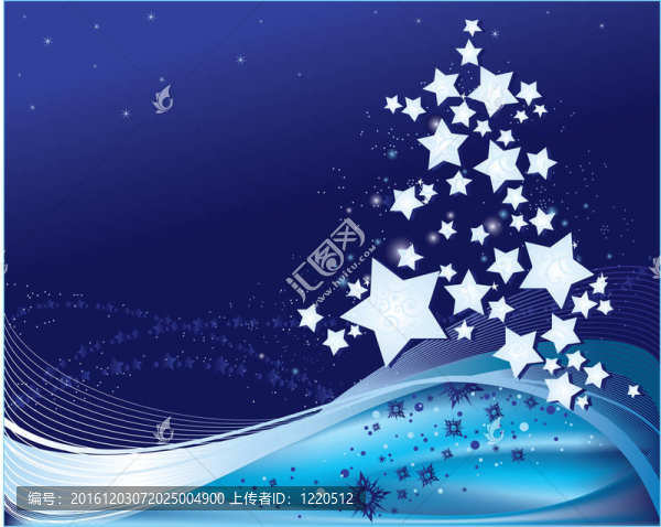 背景與圣誕樹