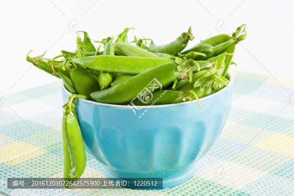綠色的豌豆