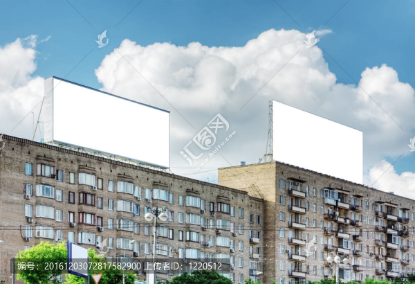 建筑物上的廣告牌