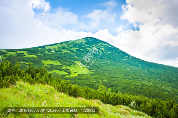 美麗的高山景觀