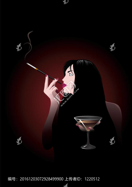 魅力的派對(duì)女孩