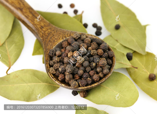 黑胡椒和月桂樹(shù)葉