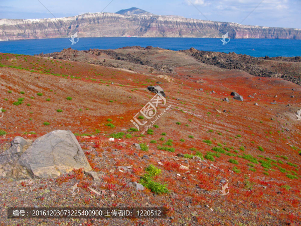 圣托里尼Thirasia島火山