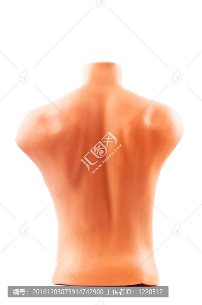 服裝模特白色隔離