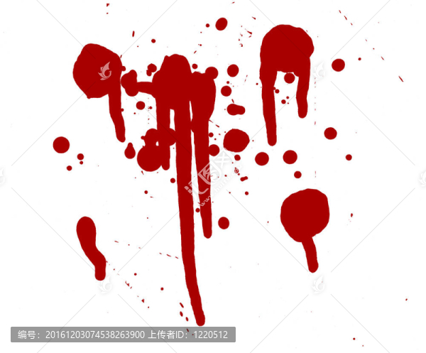 鮮血飛濺的紅色恐怖兇殺暴力血腥gore滴