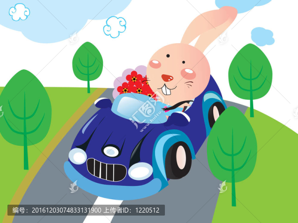 兔子開車到日期