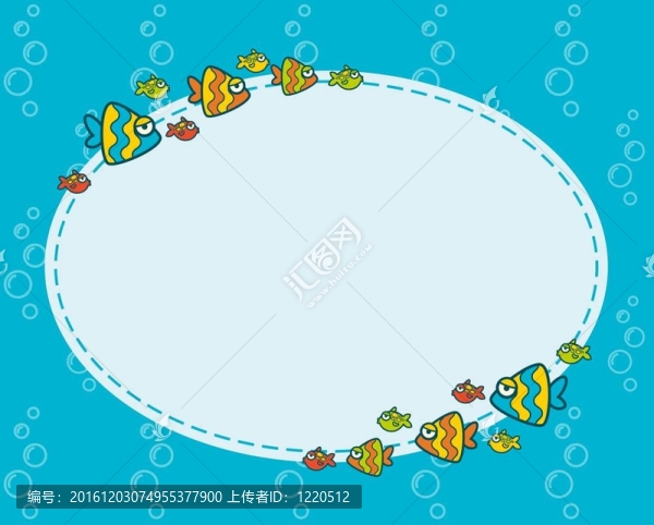 美麗的背景與魚