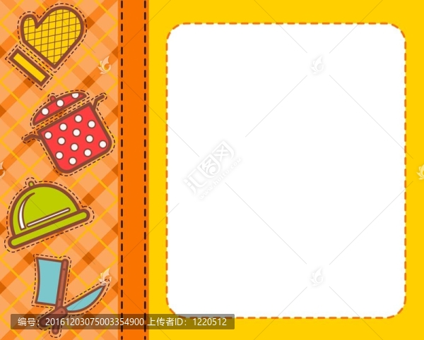 具有食品元素的背景