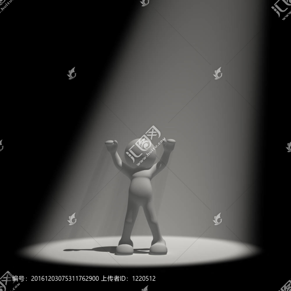 在聚光燈下