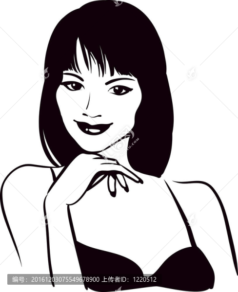 美女臉；人像