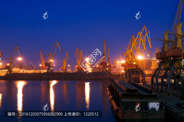 海港的夜晚