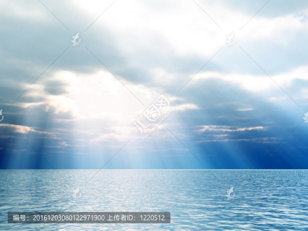 美麗的海景