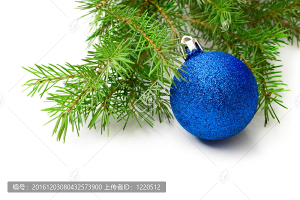 白色圣誕樹裝飾