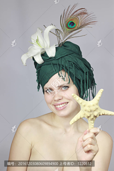 異國情調(diào)的女孩