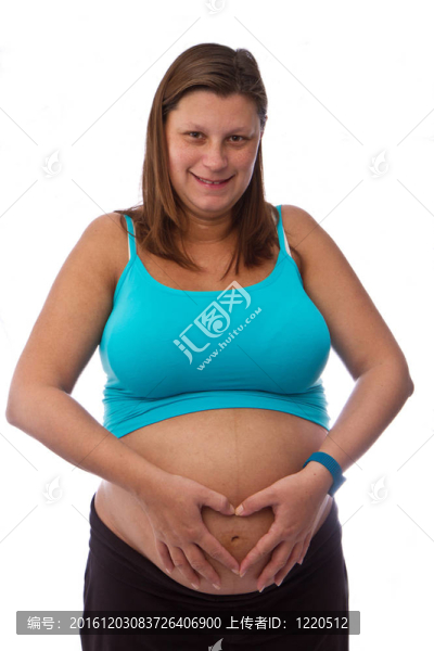 懷孕的女人