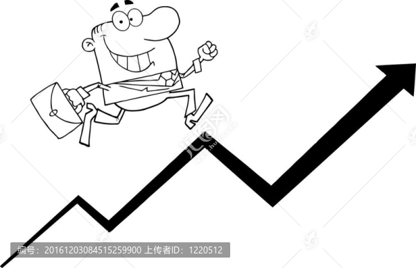 概述的商人向上運行