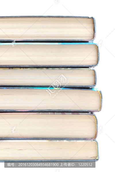 白背景孤立舊書