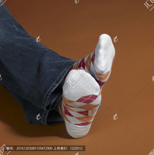 襪子擱腳