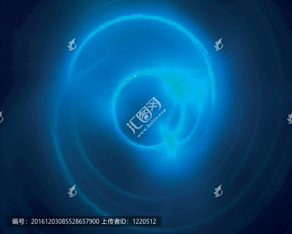 抽象設(shè)計(jì)藍(lán)色能量漩渦
