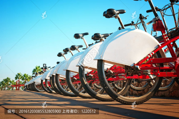 巴塞羅那公共自行車租賃。