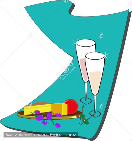 葡萄酒和奶酪