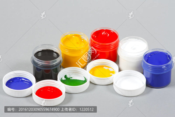 集藝術(shù)水粉顏料畫