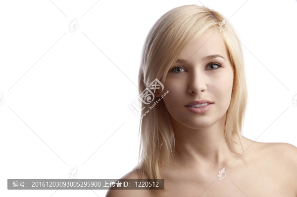 美女畫像中的女人
