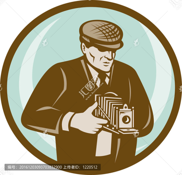 攝影師與帽子瞄準(zhǔn)復(fù)古復(fù)古相機(jī)做復(fù)古風(fēng)格