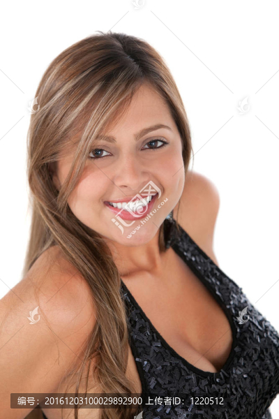 美女的微笑