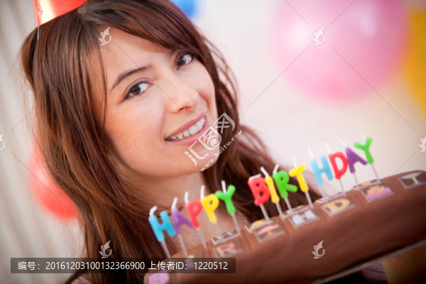 過生日的女孩
