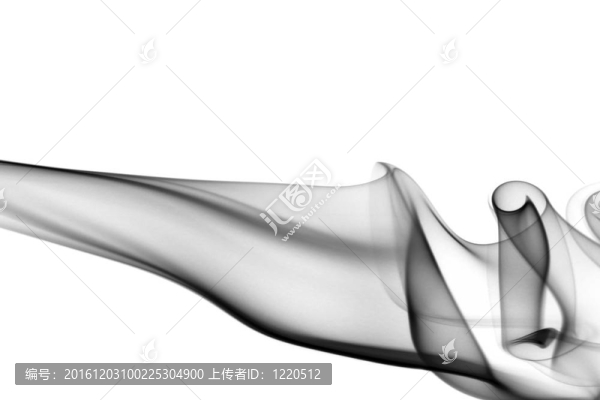 灰色的煙