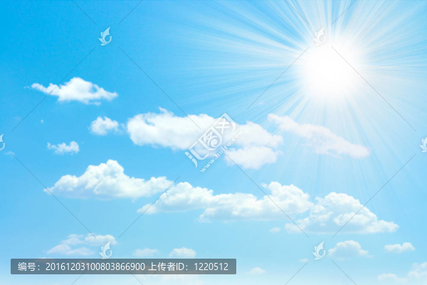 天空的陽光