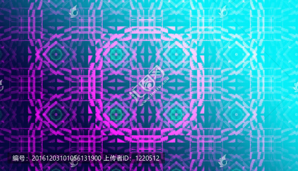 藍色的背景。