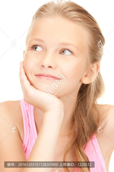 可愛的女孩