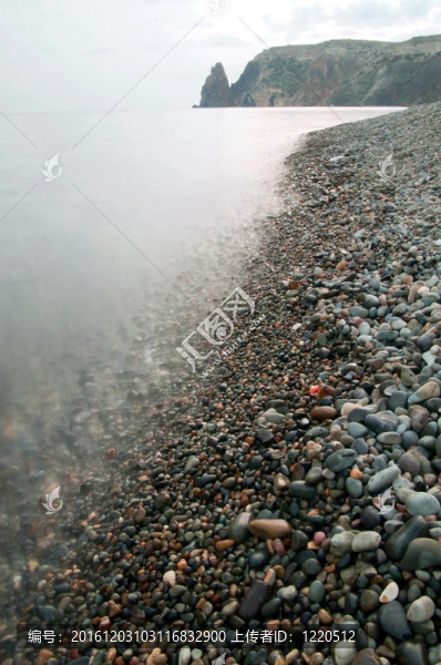 海灘上的鵝卵石