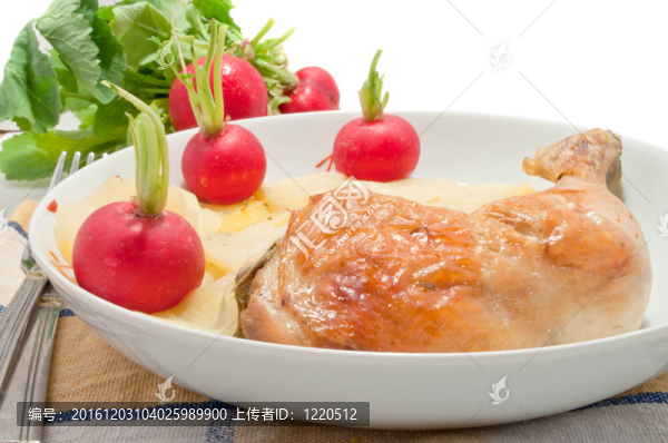土豆雞腿