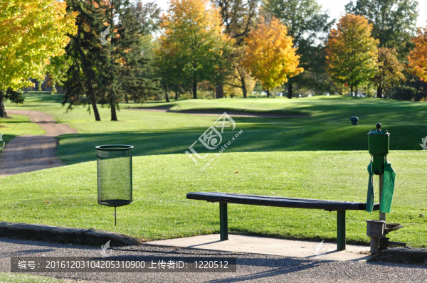 Golf,Tee,Box和板凳