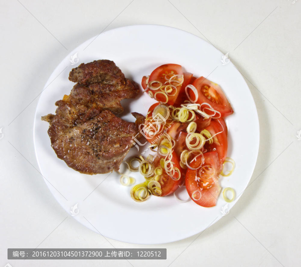 肉和西紅柿