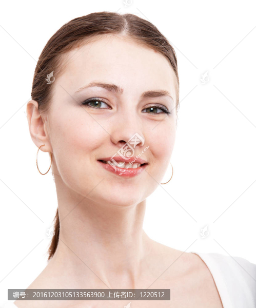 黑發(fā)的女孩