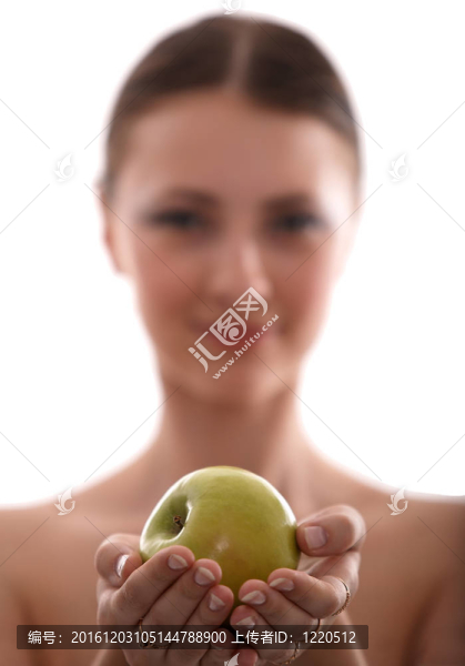 手中的蘋果