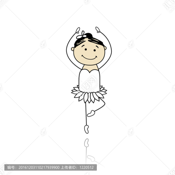 可愛小芭蕾舞者為您設(shè)計(jì)