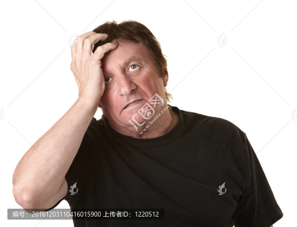 人握著他的頭
