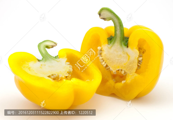 鮮黃色的辣椒