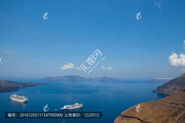 圣托里尼希臘游船